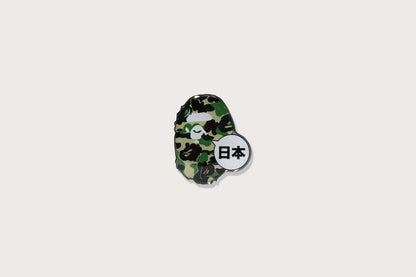BAPE ABC CAMO JAPAN APE HEAD PINS