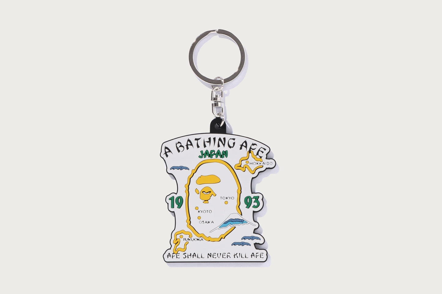 BAPE 日本紀念橡膠鑰匙圈