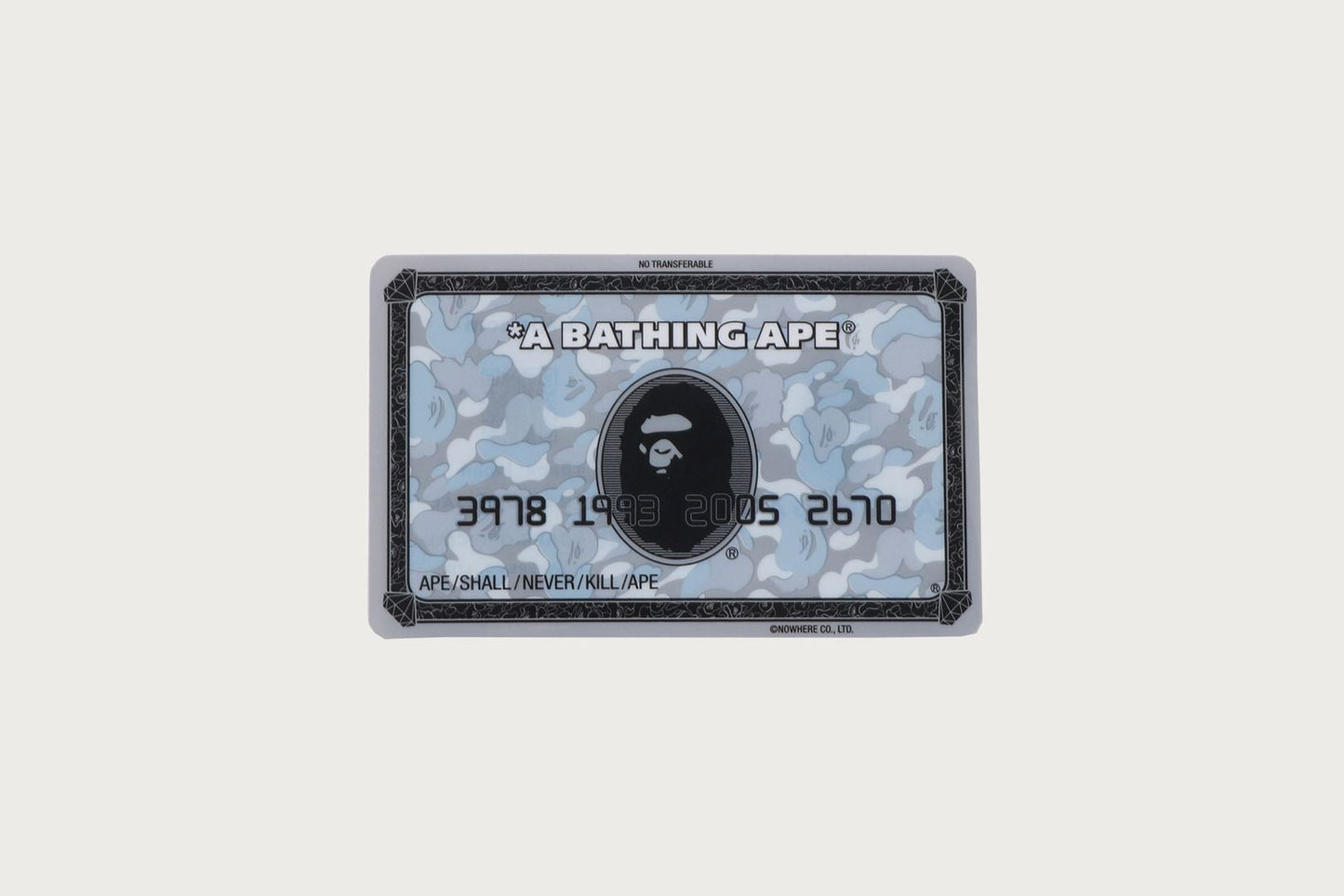 BAPE 卡片貼紙組合 BAPEC