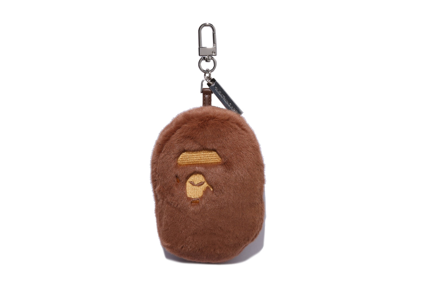 BAPE APE HEAD 人造毛皮鑰匙圈