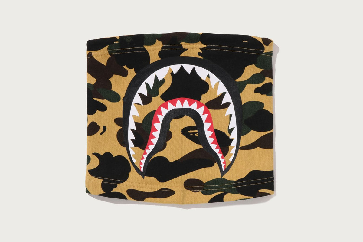 BAPE 1ST CAMO SHARK 頸巾