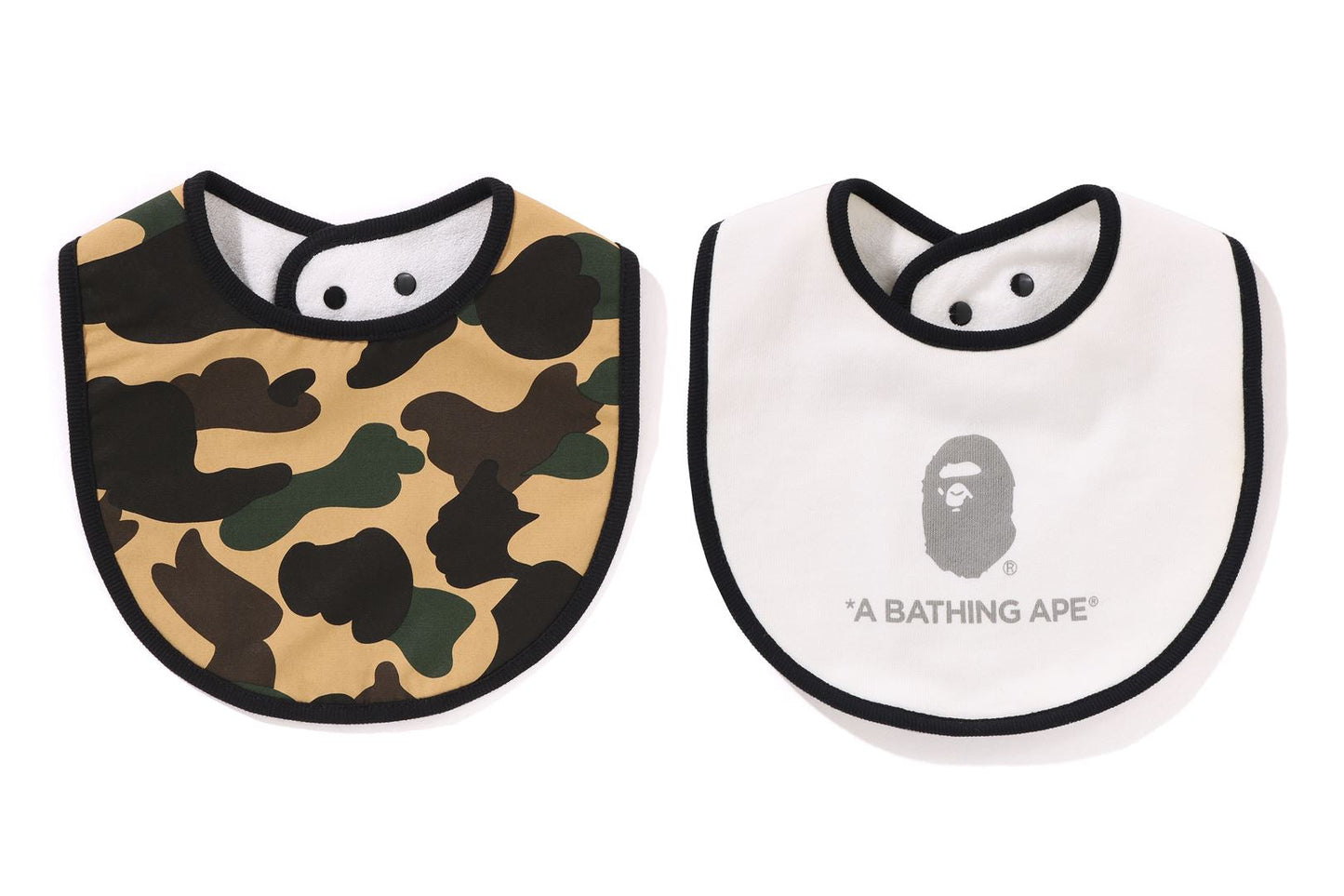 BAPE 1ST CAMO YEL 圍兜禮盒組