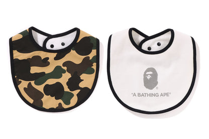 BAPE 1ST CAMO YEL 圍兜禮盒組