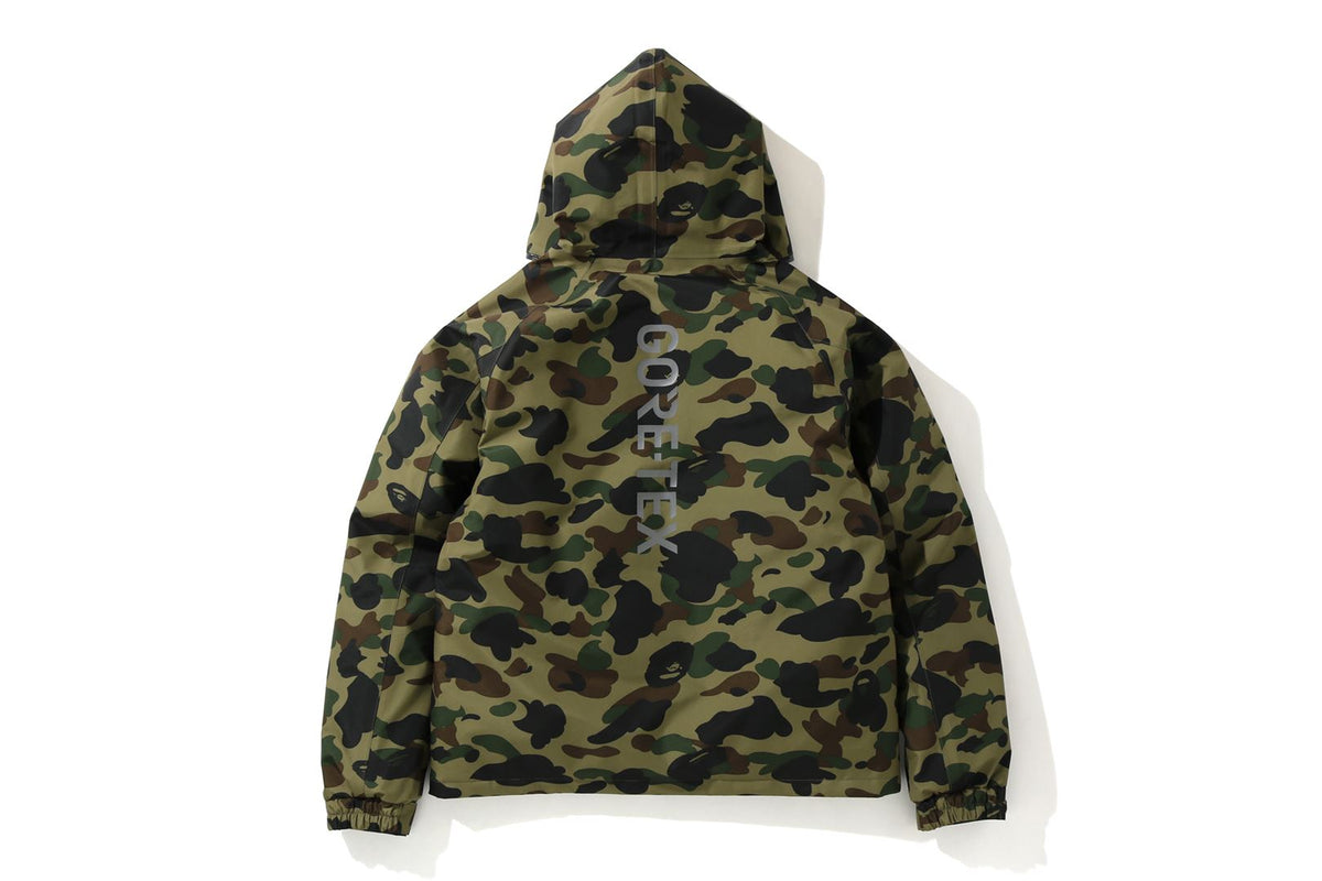 BAPE GORE-TEX 1ST CAMO HOODIE DOWN JACKET