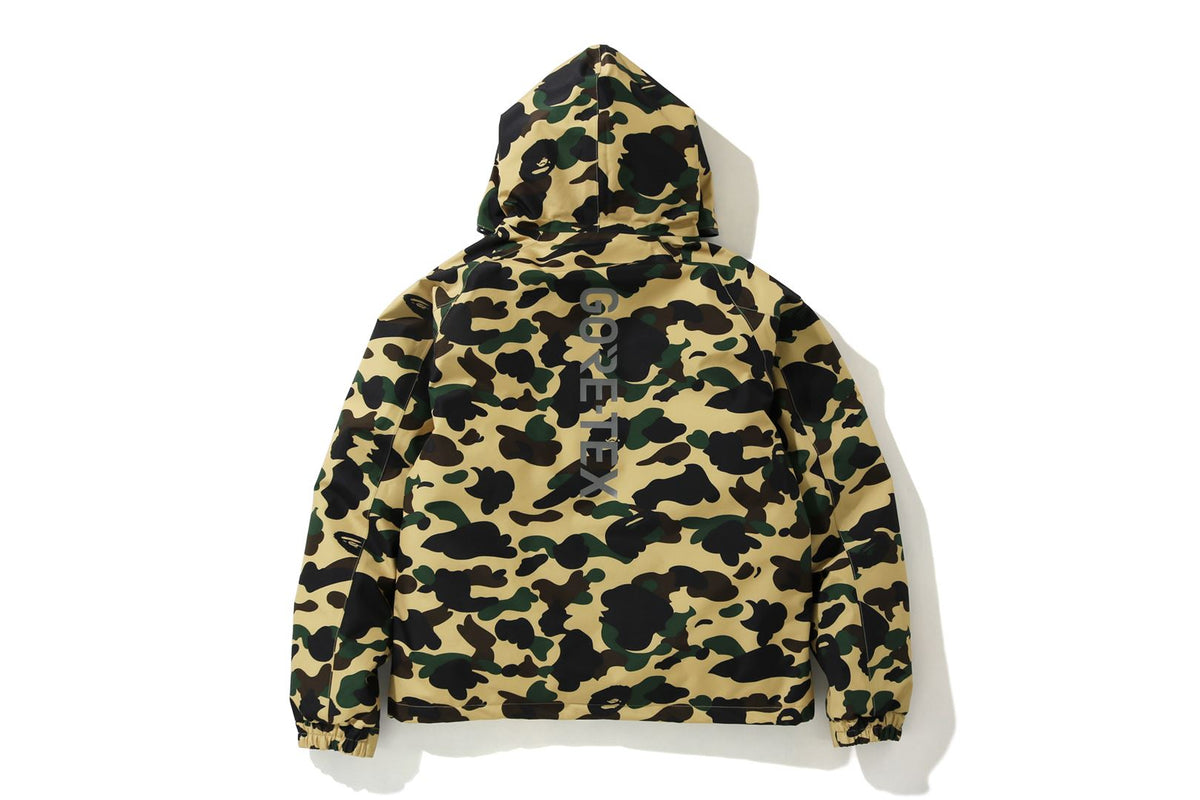 BAPE GORE-TEX 1ST CAMO HOODIE DOWN JACKET