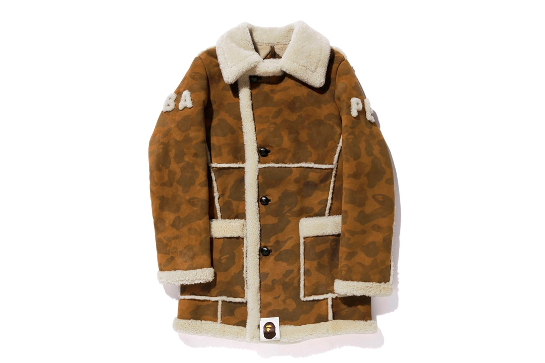 BAPE MOUTON COAT