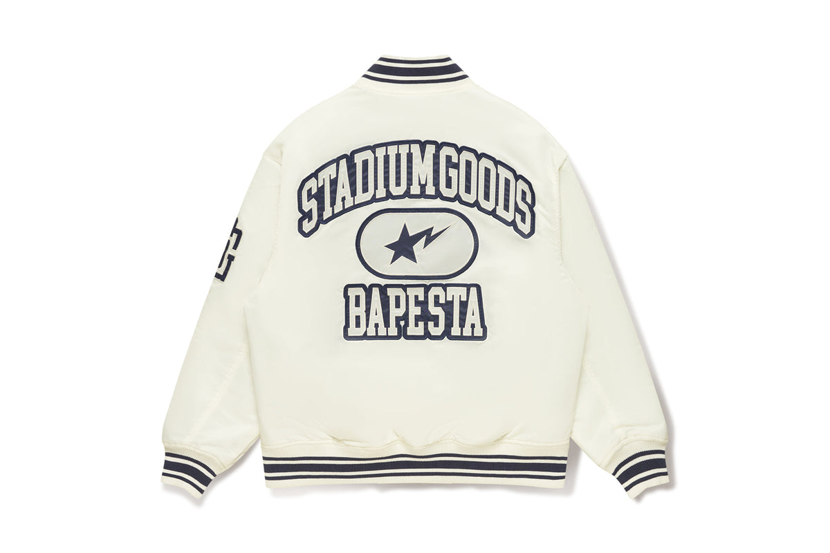 BAPE X STADIUM GOODS Varsity Jacket