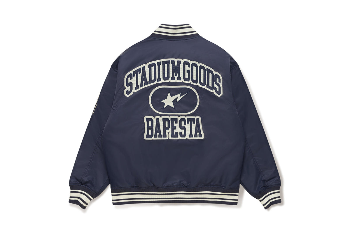 BAPE X STADIUM GOODS Varsity Jacket