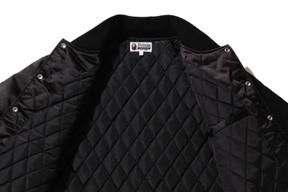 BAPE GO APE POINTER COLLEGE NYLON VARSITY JACKET