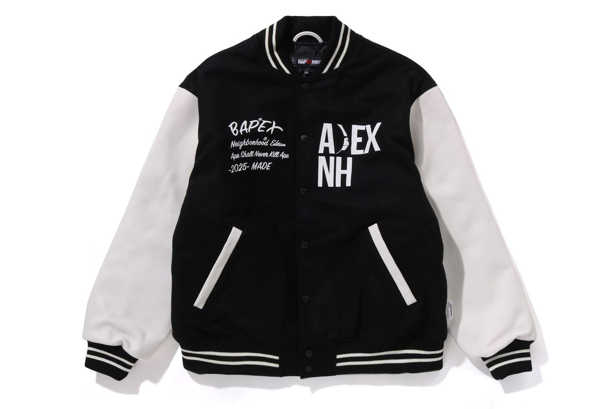 BAPE X NBHD Varsity Jacket