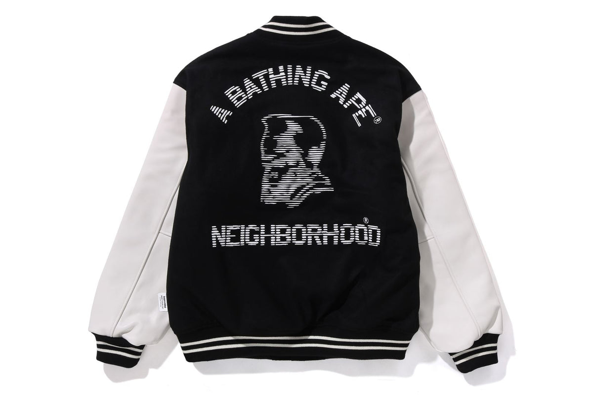 BAPE X NBHD Varsity Jacket