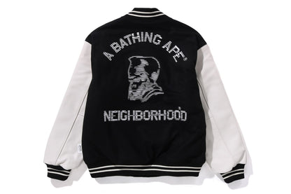 BAPE X NBHD Varsity Jacket