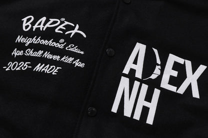 BAPE X NBHD Varsity Jacket