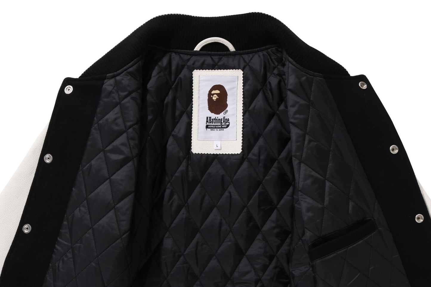 BAPE 刺繡大學外套