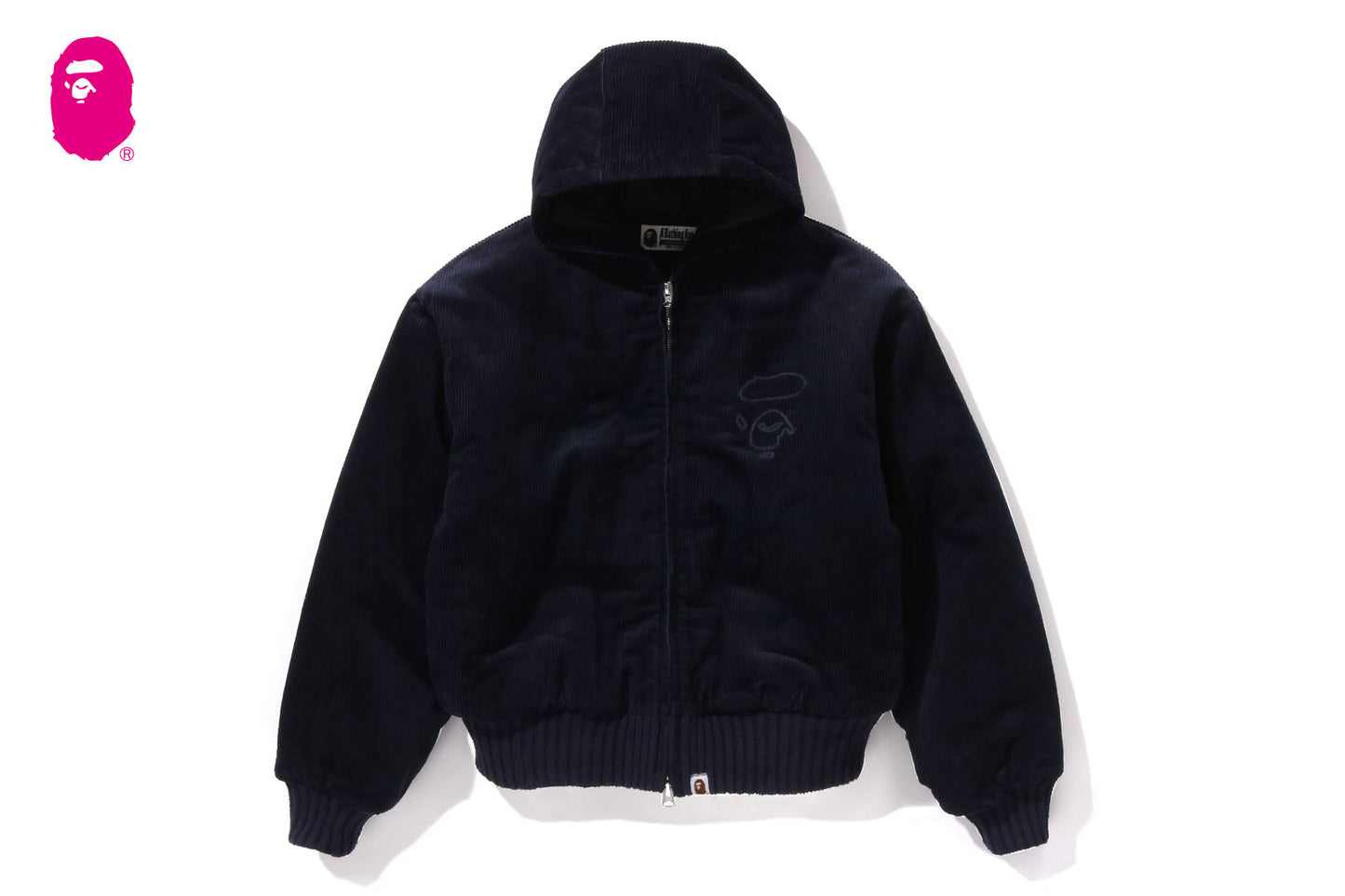 BAPE 絨面加絨連帽外套