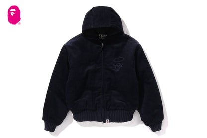 BAPE 絨面加絨連帽外套