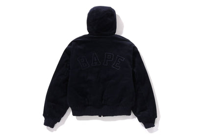 BAPE 絨面加絨連帽外套