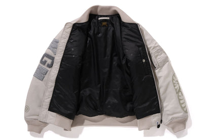 BAPE SHARK NYLON TWILL MA-1