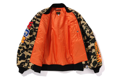 BAPE 1ST CAMO SHARK MA-1 JACKET