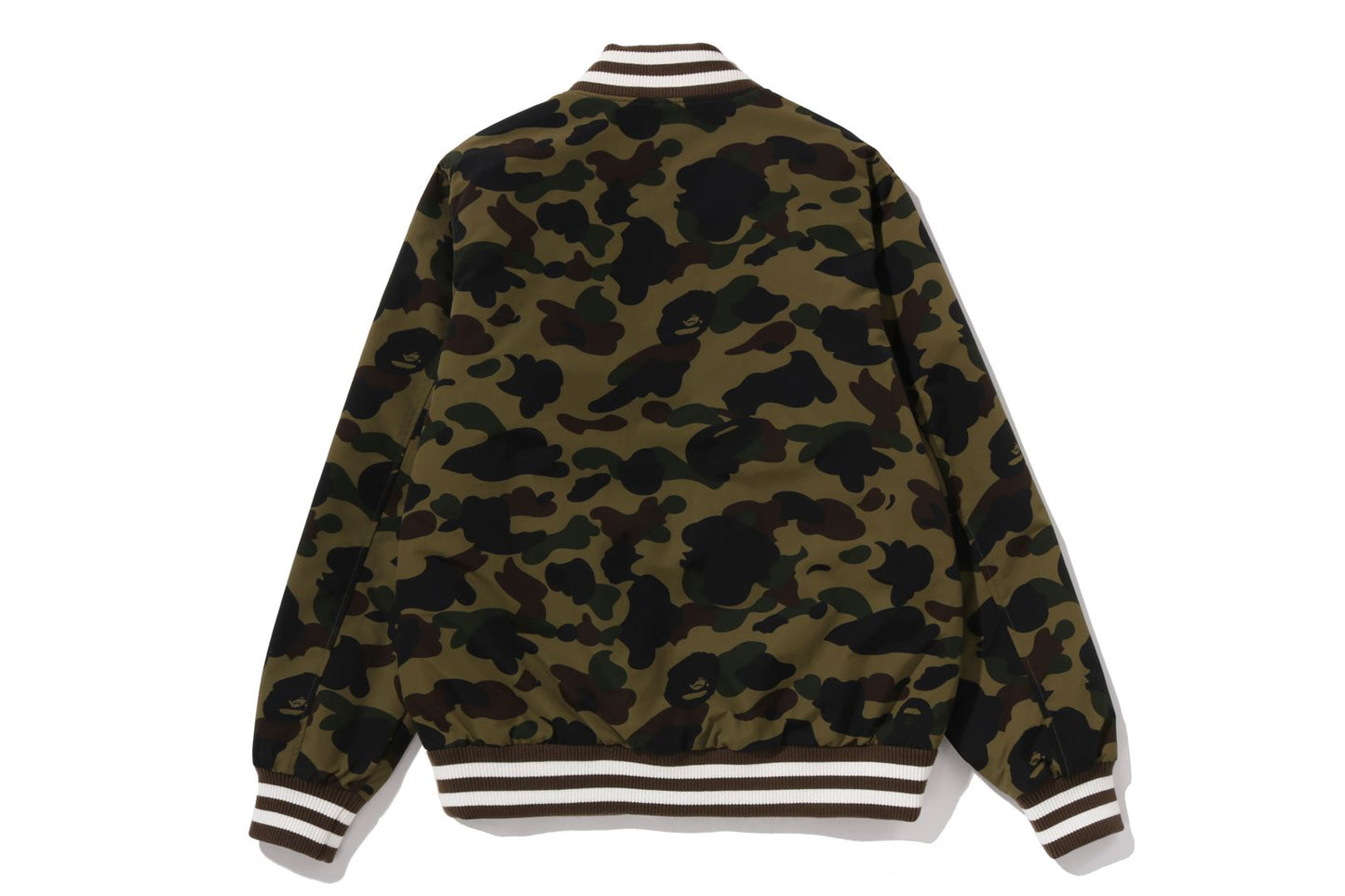 BAPE 1ST CAMO VARSITY JACKET