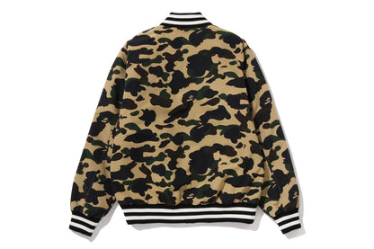 BAPE 1ST CAMO VARSITY JACKET