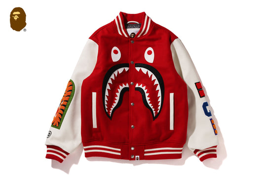 BAPE SHARK VARSITY JACKET
