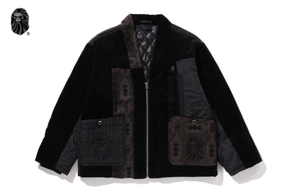 BAPE LINER PATCHWORK KIMONO