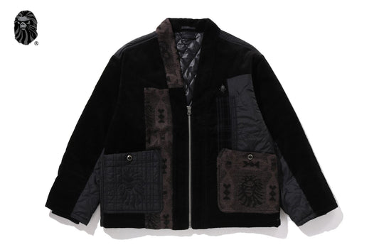 BAPE LINER PATCHWORK KIMONO