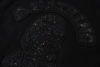 BAPE X SWAROVSKI 可拆式連帽大學外套