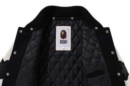 BAPE X SWAROVSKI 可拆式連帽大學外套