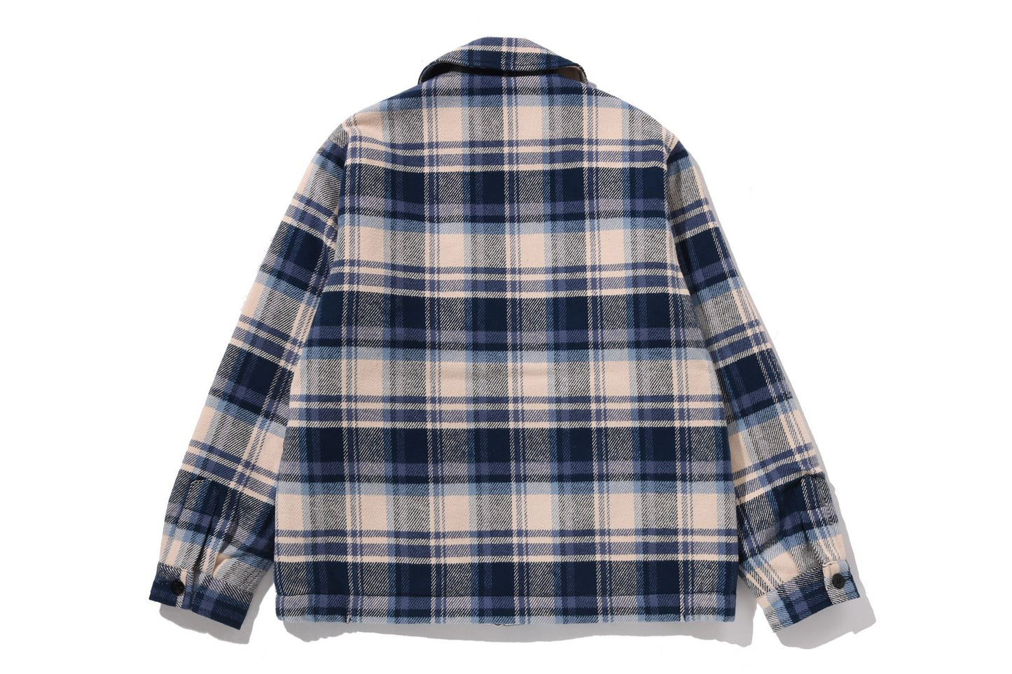 BAPE CHECK CPO ZIP JACKET