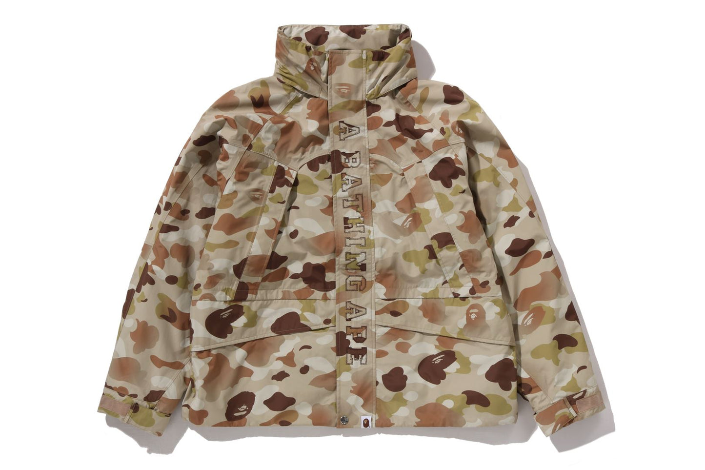 BAPE 漸層迷彩 2 合 1 滑雪外套