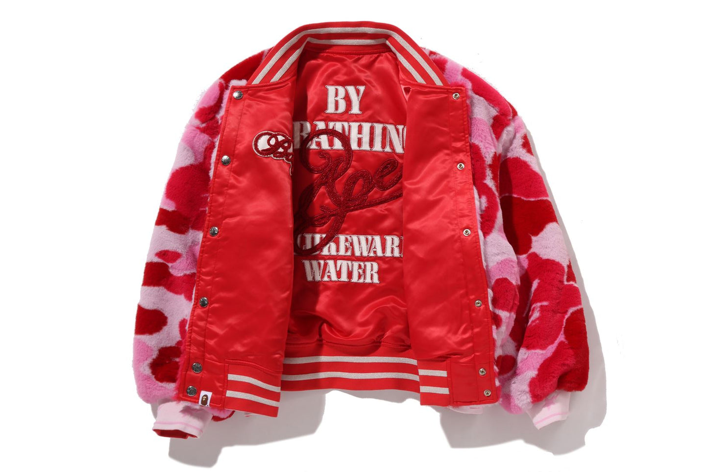 BAPE ABC CAMO 多功能標誌可翻轉大學外套