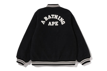BAPE 1ST CAMO APE HEAD 大學外套