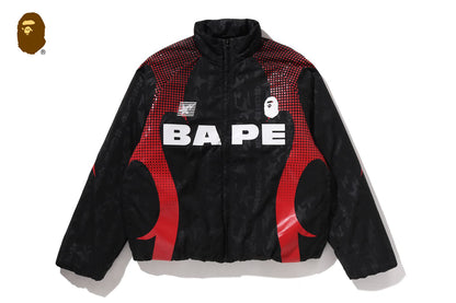 BAPE ABA FRAME MONOGRAM JACQUARD MULTI LOGO 加厚夾克
