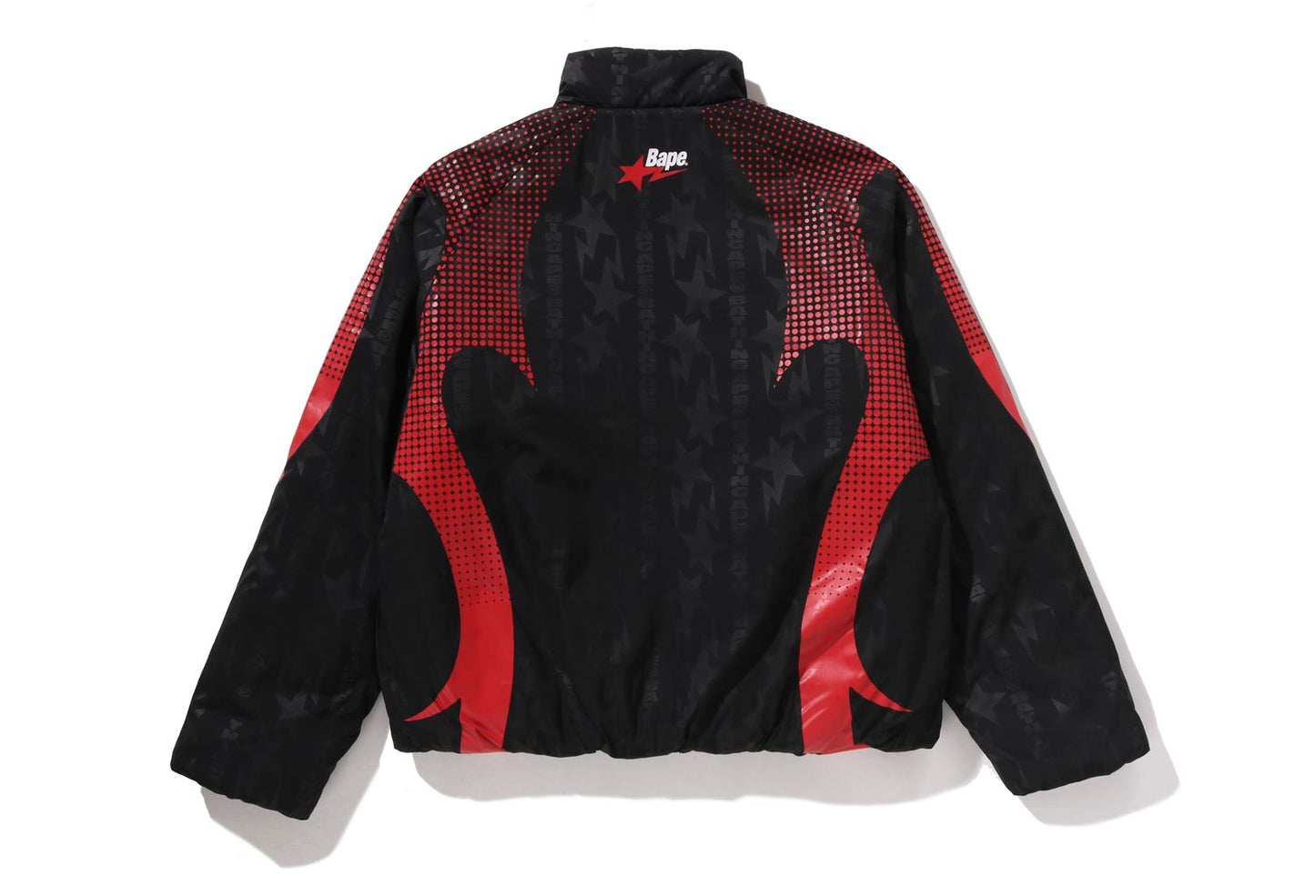 BAPE ABA FRAME MONOGRAM JACQUARD MULTI LOGO 加厚夾克