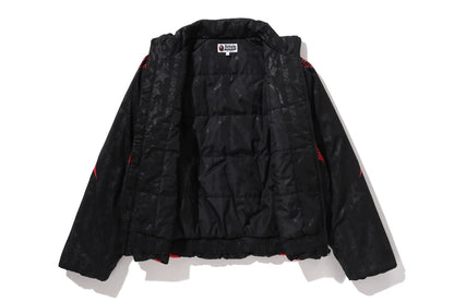 BAPE ABA FRAME MONOGRAM JACQUARD MULTI LOGO 加厚夾克