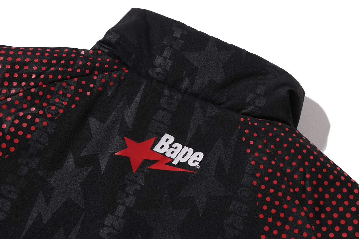 BAPE ABA FRAME MONOGRAM JACQUARD MULTI LOGO 加厚夾克