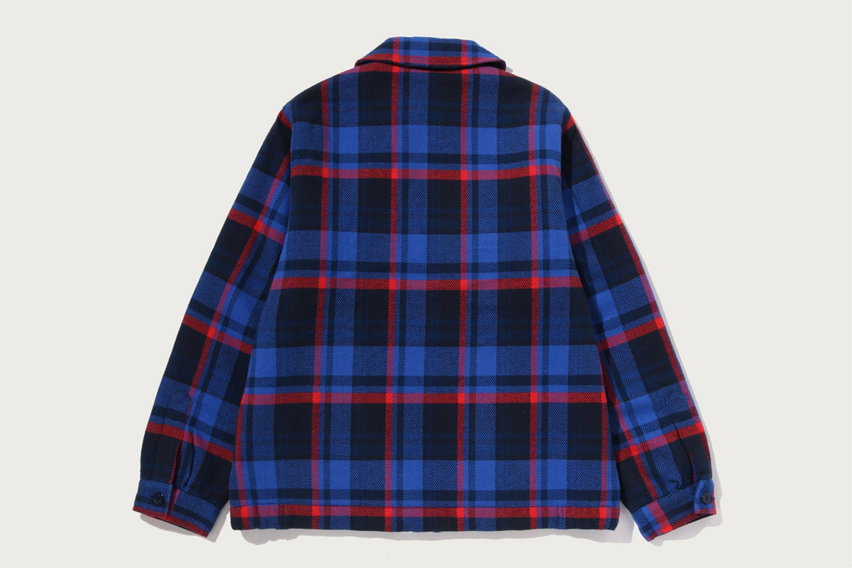 BAPE CHECK CPO 拉鍊夾克