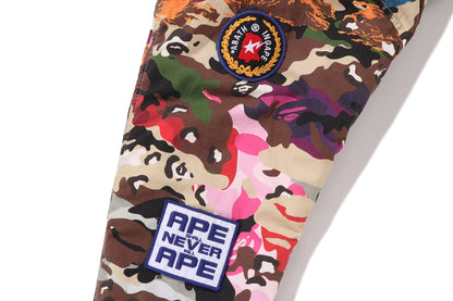 BAPE HYBRID CAMO MULTI BADGE PADDED MA-1