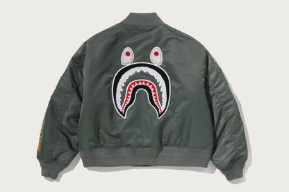 BAPE OVERSIZED SHARK MA-1 JACKET