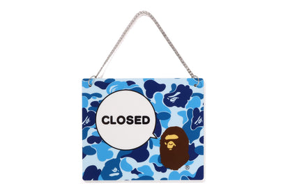 BAPE ABC CAMO OPEN / CLOSED 招牌