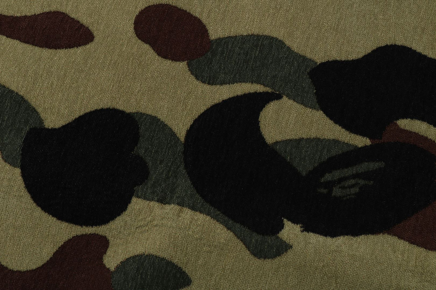 BAPE 1ST CAMO JACQUARD RUG