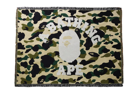 BAPE 1ST CAMO JACQUARD BLANKET
