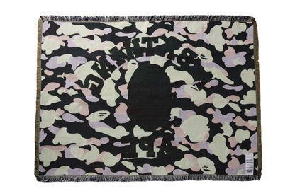 BAPE 1ST CAMO JACQUARD BLANKET