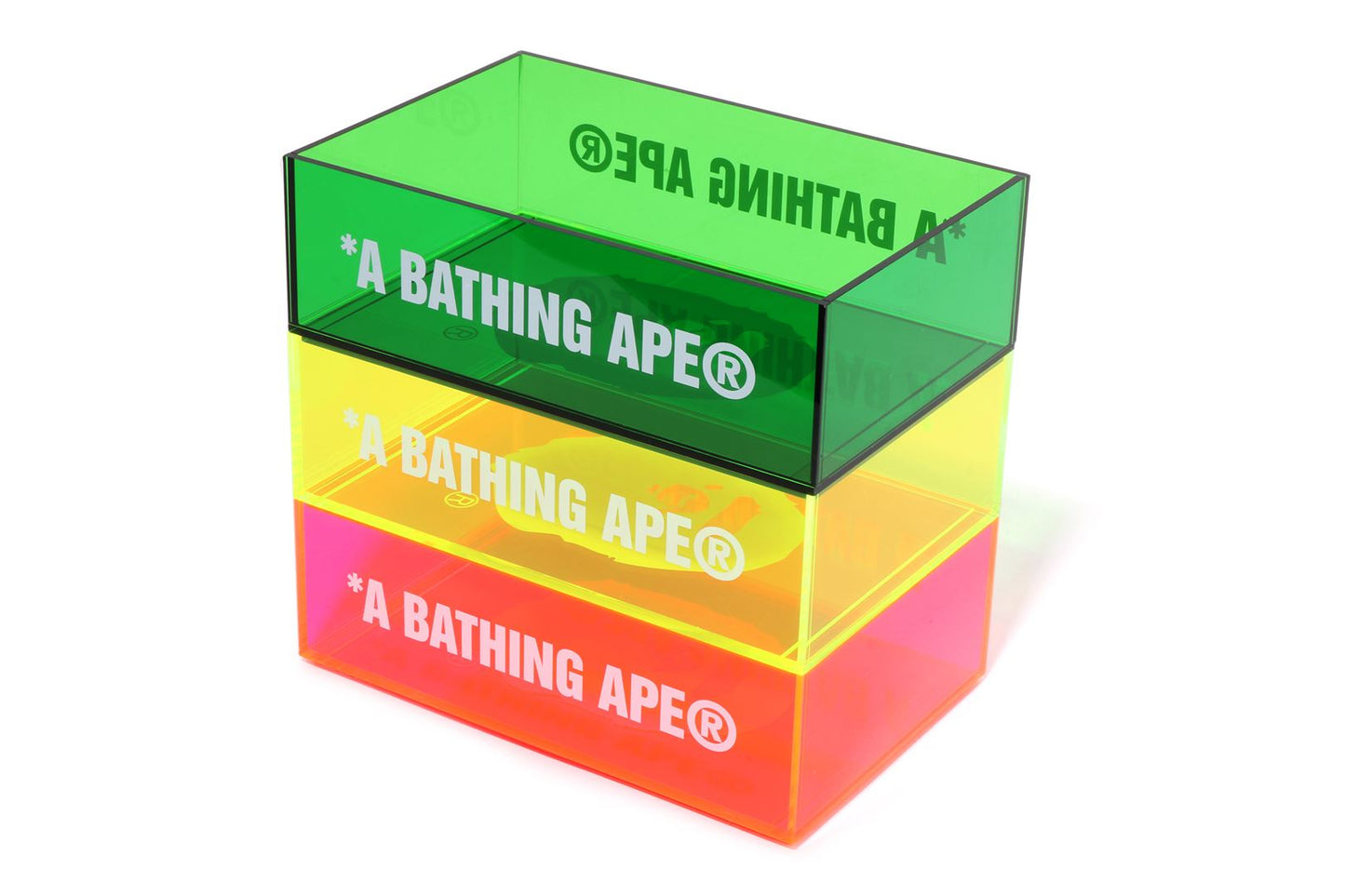 BAPE 堆疊壓克力收納盒