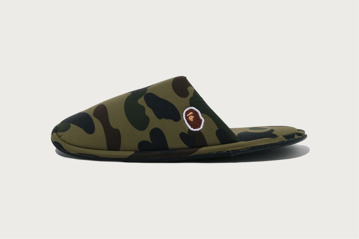 BAPE 1ST CAMO 拖鞋