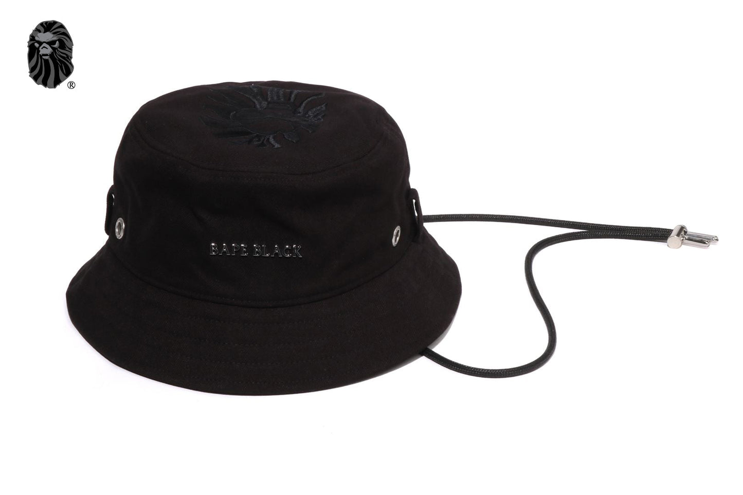BAPE 黑色漁夫帽