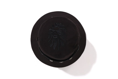 BAPE 黑色漁夫帽