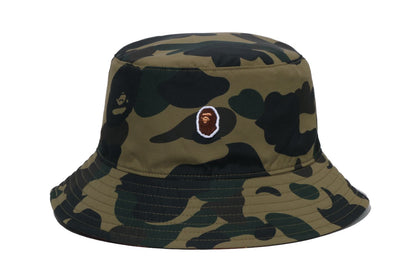 BAPE 1ST CAMO ONE POINT REVERSIBLE HAT